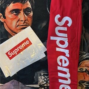 Supreme Red and White Packaging
